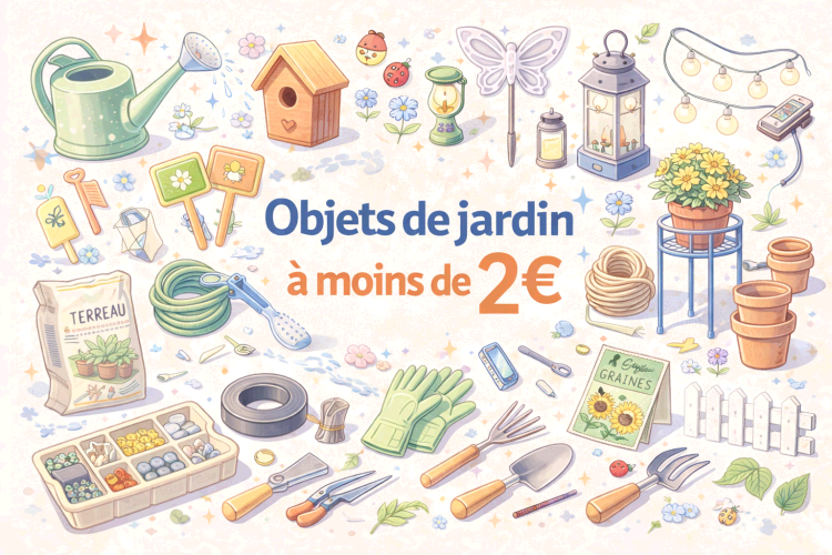 Objets de jardin et jardinage à petit prix – Sélection à moins de 2 € – Amazon Haul