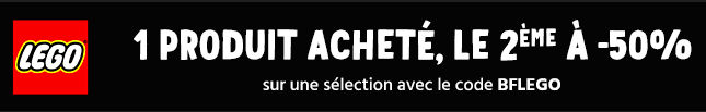 Cdiscount : LEGO le 2ème à-50%