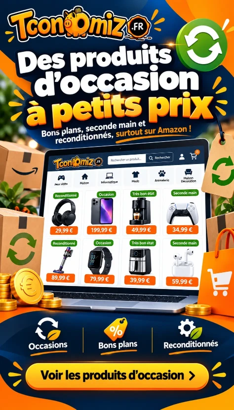 Tconomiz - produits d’occasion et seconde main